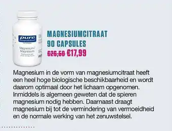 Medi Market Magnesiumcitraat 90 Capsules aanbieding