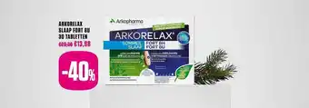 Medi Market Arkorelax Slaap Fort 8u 30 Tabletten aanbieding