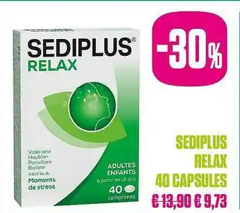 Sediplus Relax 40 Capsules