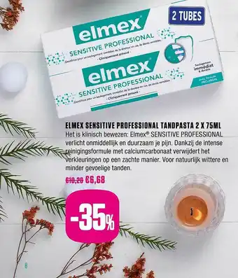 Elmex Sensitive Professional Tandpasta 2 X 75ml