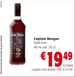 Colruyt Captain Morgan aanbieding