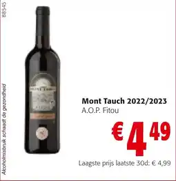 Colruyt Mont Tauch 2022 / 2023 aanbieding