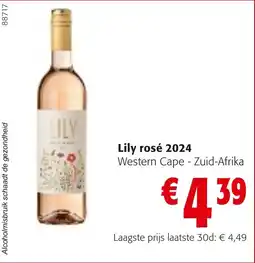 Colruyt Lily rosé 2024 aanbieding