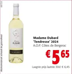 Colruyt Madame Dubard 'Tendresse' 2024 aanbieding