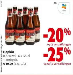 Colruyt Hapkin aanbieding