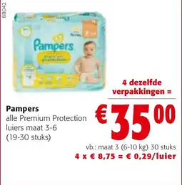 Colruyt Pampers aanbieding
