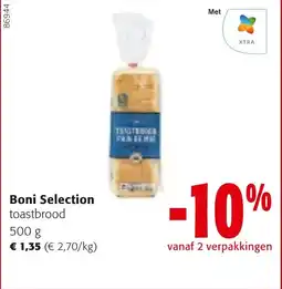 Colruyt Boni Selection toastbrood aanbieding