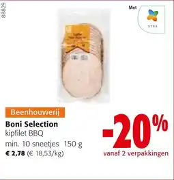Colruyt Boni Selection kipfilet BBQ aanbieding
