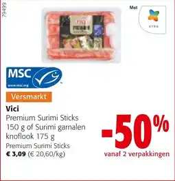 Colruyt Vici Premium Surimi Sticks aanbieding