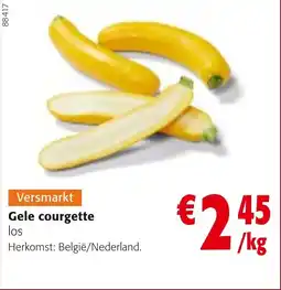 Colruyt Gele courgette aanbieding