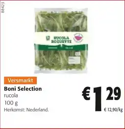 Colruyt Boni Selection rucola aanbieding