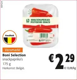 Colruyt Boni Selection snackpaprika's aanbieding