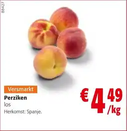 Colruyt Perziken aanbieding