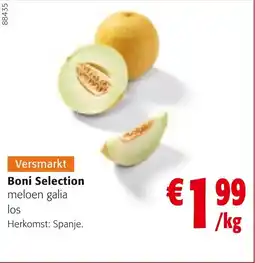 Colruyt Boni Selection meloen galia aanbieding