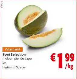 Colruyt Boni Selection meloen piel de sapo aanbieding