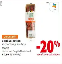 Colruyt Boni Selection kerstomaatjes in tros aanbieding