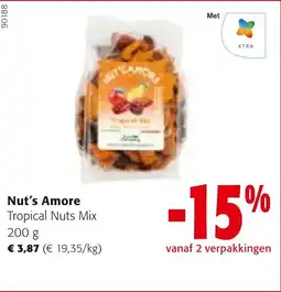 Colruyt Nut's Amore Tropical Nuts Mix aanbieding