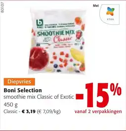 Colruyt Boni Selection smoothie mix Classic aanbieding