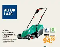GAMMA Bosch grasmaaier EasyRotak 32 1200W aanbieding