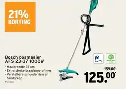 GAMMA Bosch bosmaaier AFS 23-37 1000W aanbieding