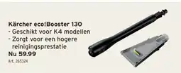 GAMMA Kärcher eco! Booster 130 aanbieding