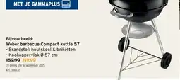 GAMMA Weber barbecue Compact kettle 57 aanbieding