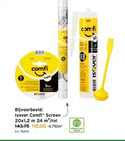 GAMMA Isover Comfi Screen 20x1,2 m 24 m²/rol aanbieding