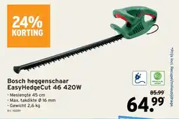 GAMMA Bosch heggenschaar EasyHedgeCut 46 420W aanbieding