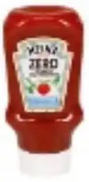 Colruyt Heinz Ketchup Zero zout toegevoegd top-downfles aanbieding