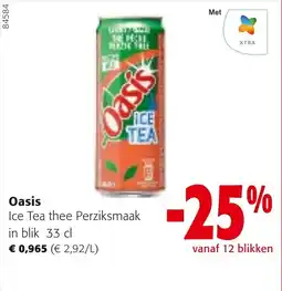 Colruyt Oasis Ice Tea thee Perziksmaak aanbieding
