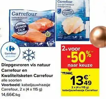 Carrefour Kabeljauwhaasje carrefour aanbieding