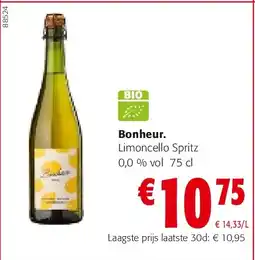 Colruyt Bonheur. Limoncello Spritz aanbieding