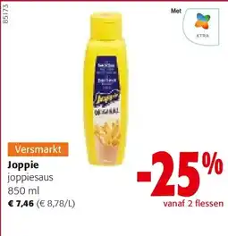 Colruyt Joppie joppiesaus 850 ml aanbieding