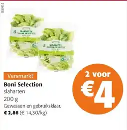 Colruyt Boni Selection slaharten 200 g aanbieding