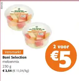 Colruyt Boni Selection meloenmix 230 g aanbieding