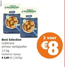 Colruyt Boni Selection Goldmarie primeur aardappelen 2,5 kg aanbieding