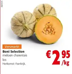 Colruyt Boni Selection meloen charentais los aanbieding