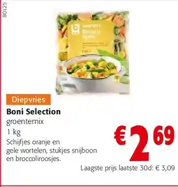 Colruyt Boni Selection groentemix 1 kg aanbieding