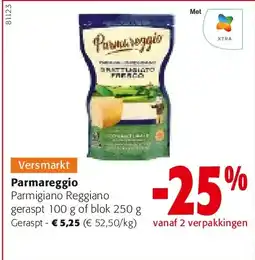 Colruyt Parmareggio Geraspt aanbieding