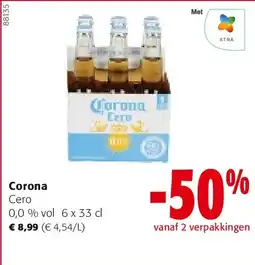 Colruyt Corona Cero aanbieding