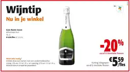 Colruyt Gran Barón Joven schuimwijn brut 75 cl aanbieding