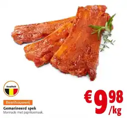 Colruyt Gemarineerd spek aanbieding