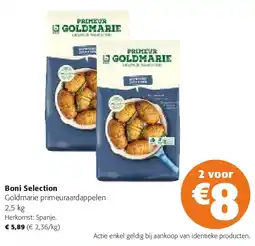 Colruyt Boni Selection Goldmarie primeuraardappelen 2,5 kg aanbieding
