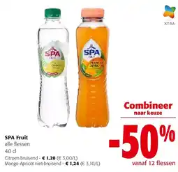 Colruyt SPA Fruit Citroen bruisend aanbieding