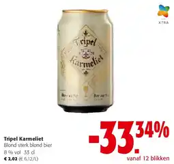 Colruyt Tripel Karmeliet Blond sterk blond bier aanbieding