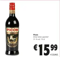 Colruyt Picon Amer bitter aperitief aanbieding