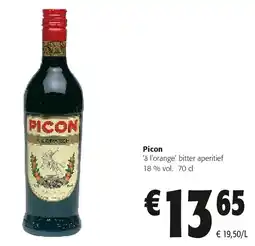 Colruyt Picon āĆ lāorangeā bitter aperitief aanbieding