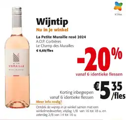 Colruyt La Petite Muraille rosé 2024 aanbieding