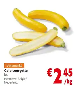 Colruyt Gele courgette aanbieding
