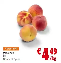 Colruyt Perziken aanbieding